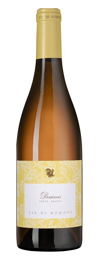 Вино Dessimis Pinot Grigio, Vie di Romans, 0,75 л — Италия