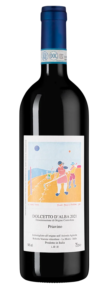 Вино Dolcetto d'Alba Priavino, Roberto Voerzio, 0,75 л — Италия