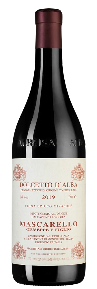 Вино Dolcetto d'Alba Vigna Bricco Mirasole, Giuseppe Mascarello, 0,75 л — Италия