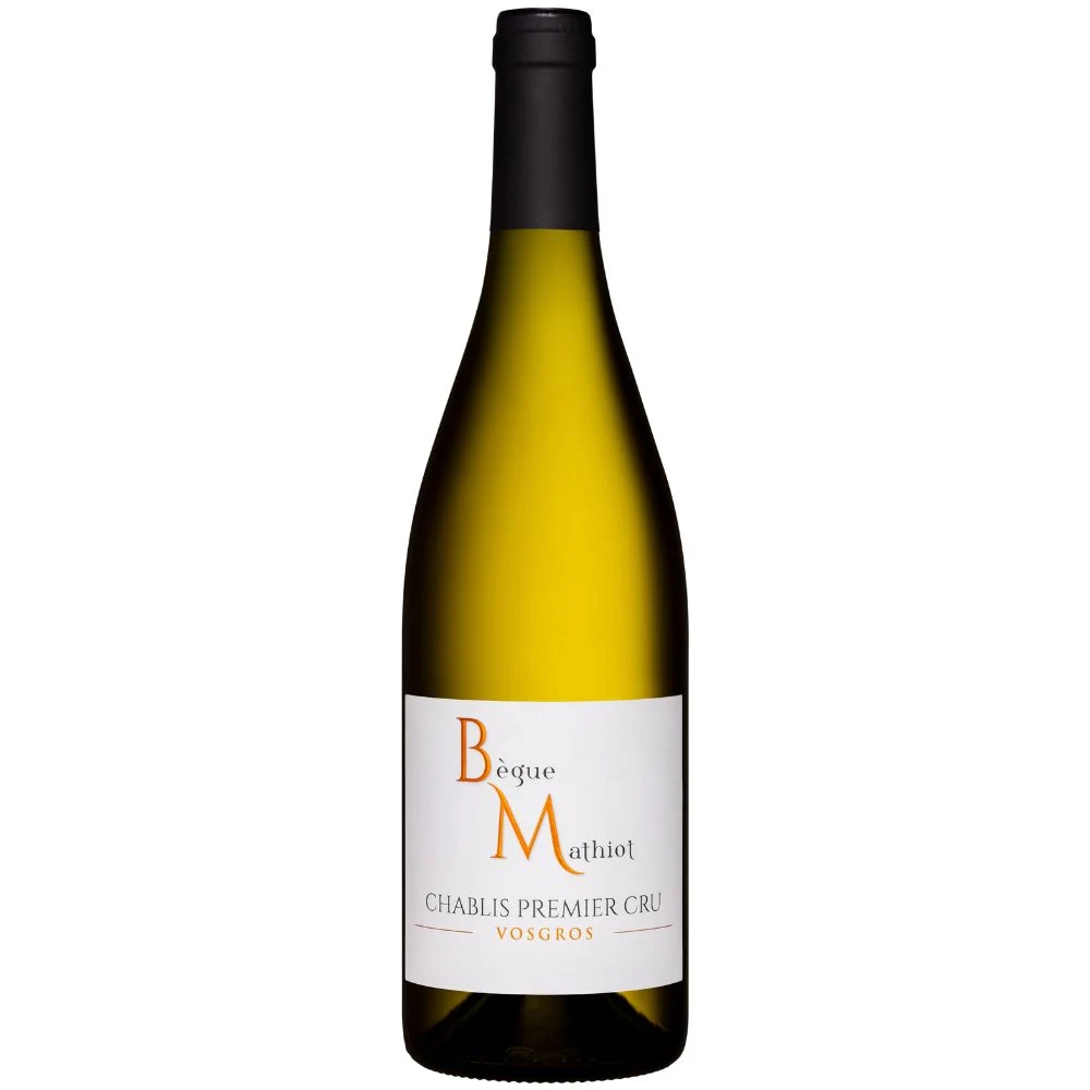 Вино Domaine Bègue Mathiot Chablis Premier Cru Vosgros AOC, 0,75 л — Франция