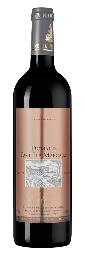 Вино Domaine de L'Ile Margaux, Domaine de l'Ile Margaux, 0,75 л — Франция