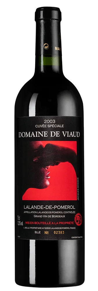 Вино Domaine de Viaud Cuvee Speciale (Lalande-de-Pomerol), 0,75 л — Франция
