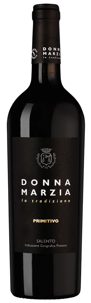 Вино Donna Marzia Primitivo La Tradizione, Conti Zecca, 0,75 л — Италия