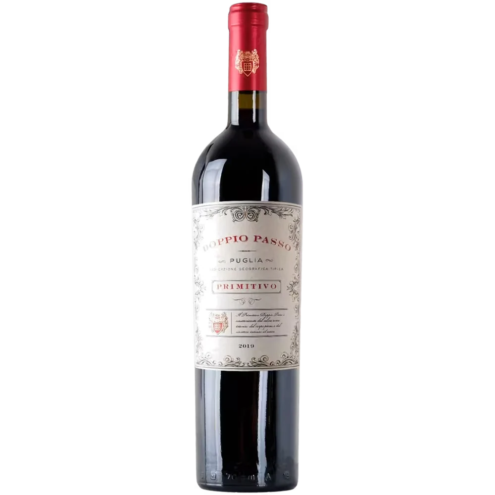 Вино Doppio Passo Primitivo красное полусухое, 0,75 л — Италия