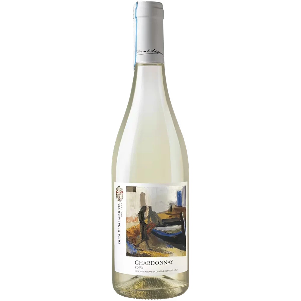 Вино Duca di Salaparuta Calanica Chardonnay белое сухое, 0,75 л — Италия