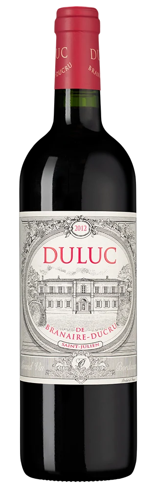 Вино Duluc de Branaire-Ducru (Saint-Julien), Chateau Branaire-Ducru, 0,75 л — Франция