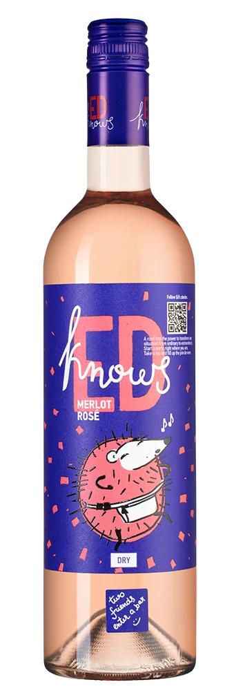 Вино Ed Knows Rose, Bostavan, 0,75 л — Молдова