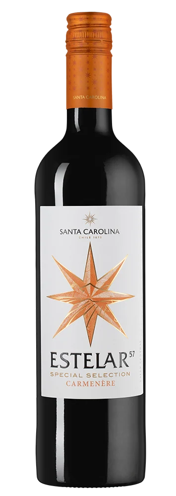 Вино Estelar Carmenere, Santa Carolina, 0,75 л — Чили