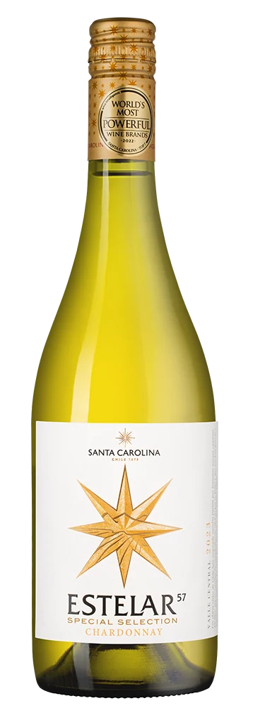 Вино Estelar Chardonnay, Santa Carolina, 0,75 л — Чили