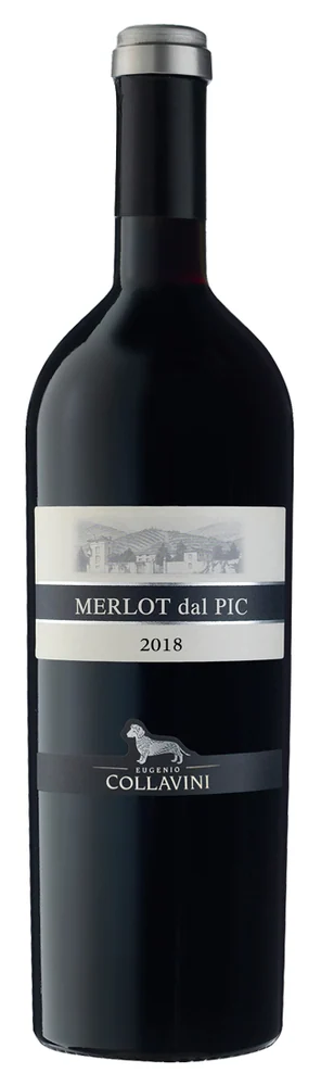 Вино Eugenio Collavini Merlot dal Pic 14%, 0,75 л — Италия