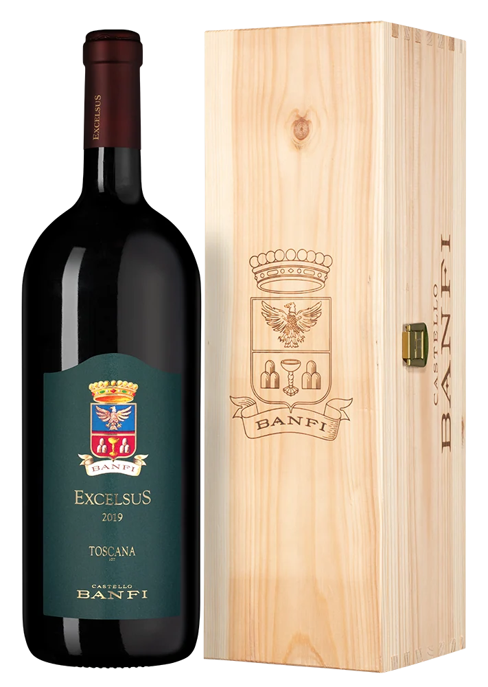 Вино Excelsus в подарочной упаковке, Banfi, 1,5 л — Италия