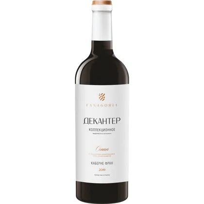Вино Fanagoria Decanter Cabernet Fran Collection, 0,75 л — Россия