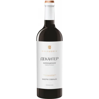 Вино Fanagoria Decanter Cabernet Sauvignon Collection, 0,75 л — Россия