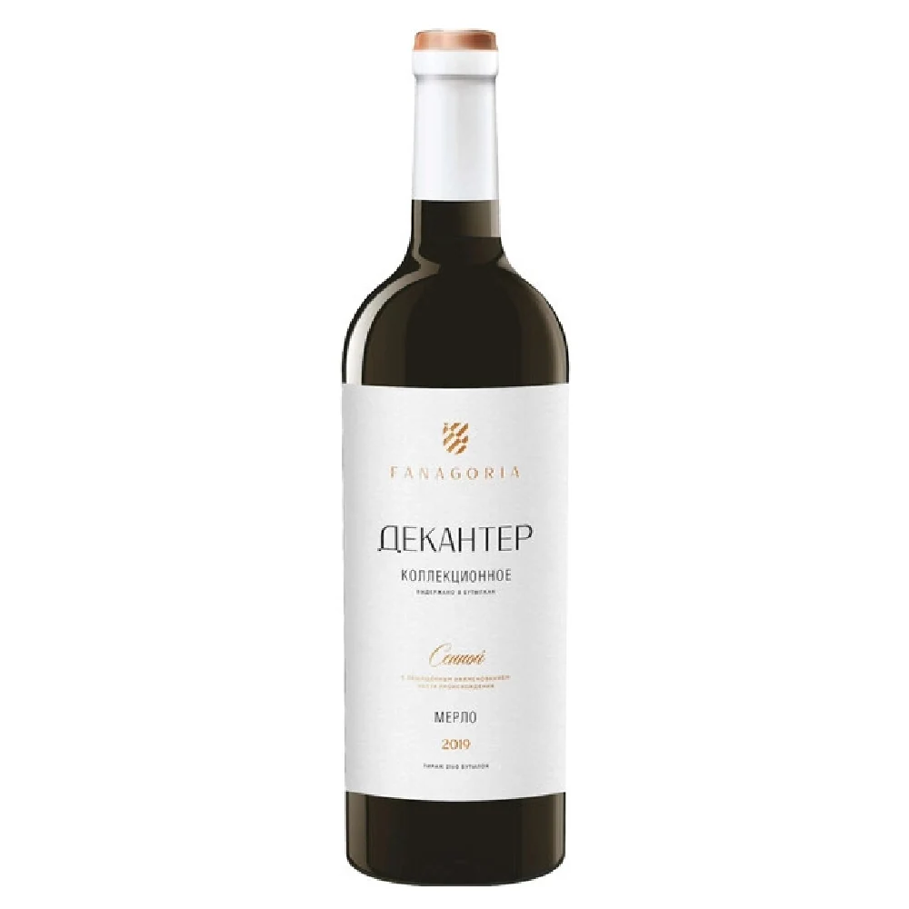 Вино Fanagoria Decanter Merlot Collection, 0,75 л — Россия