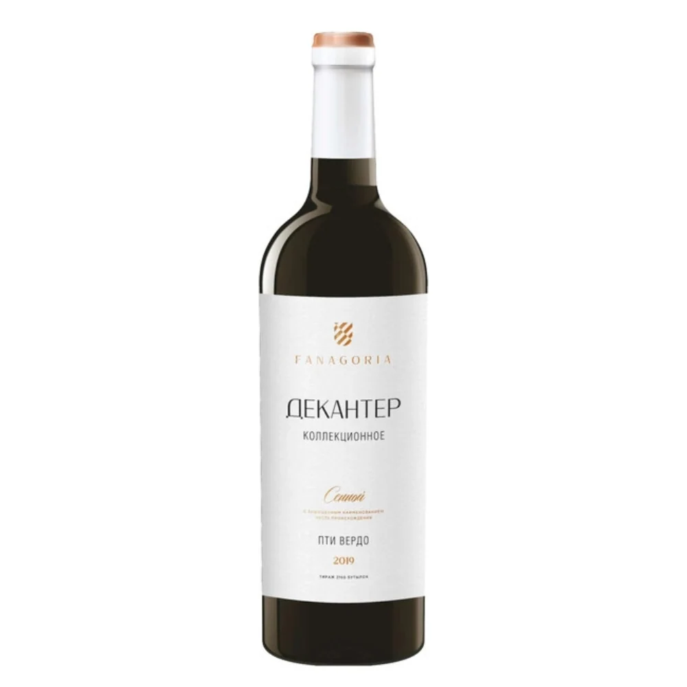 Вино Fanagoria Decanter Petit Verdot Collection, 0,75 л — Россия
