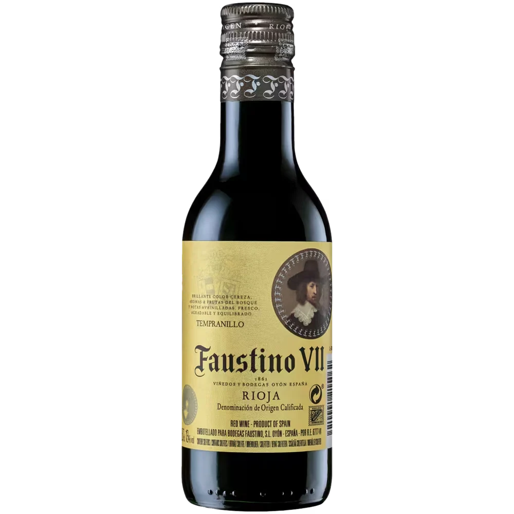 Вино Faustino VII Tempranillo красное сухое, 0,187 л — Испания