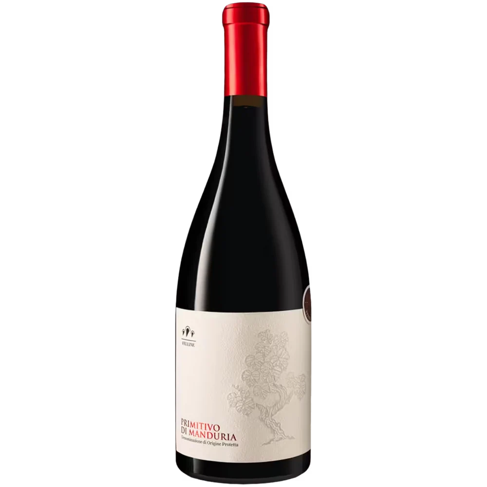 Вино Felline Primitivo di Manduria красное полусухое, 0,75 л — Италия