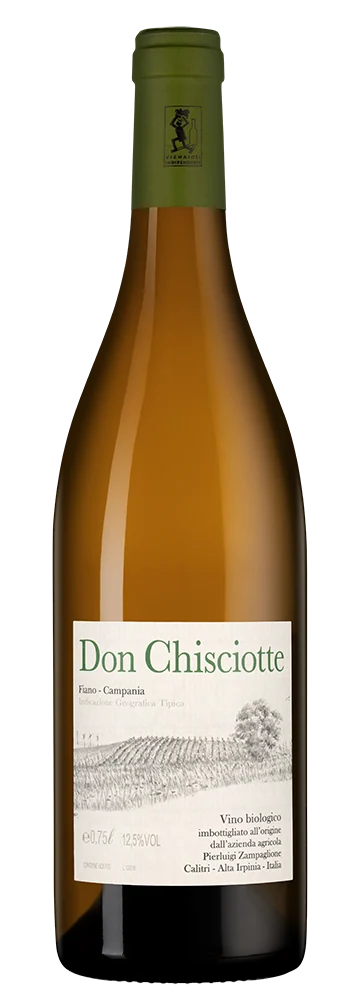 Вино Fiano Don Chisciotte, Pierluigi Zampaglione, 0,75 л — Италия