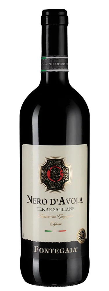 Вино Fontegaia Nero D'Avola, San Marco, 0,75 л — Италия