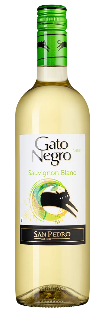 Вино Gato Negro Sauvignon Blanc, Vina San Pedro, 0,75 л — Чили