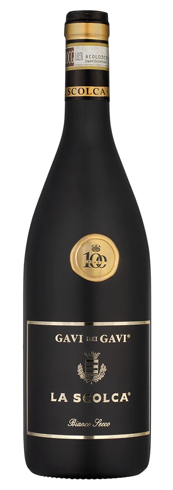 Вино Gavi dei Gavi (special black bottle), La Scolca, 0,75 л — Италия