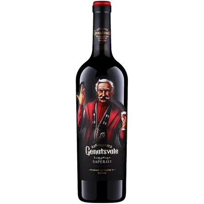 Вино Genatsvale Saperavi красное сухое, 0,75 л — Грузия