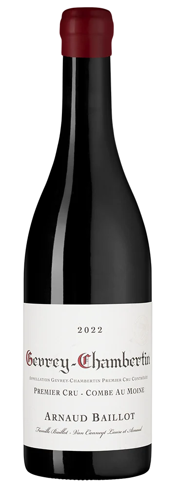 Вино Gevrey-Chambertin Premier Cru Combe aux Moines, Arnaud Baillot, 0,75 л — Франция