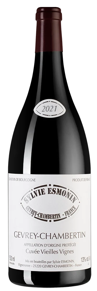 Вино Gevrey-Chambertin Vieilles Vignes, Domaine Sylvie Esmonin, 1,5 л — Франция