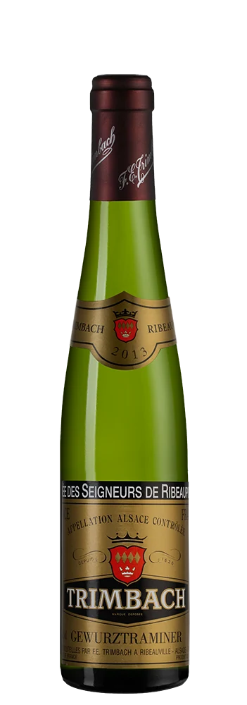 Вино Gewurztraminer Cuvee des Seigneurs de Ribeaupierre, Trimbach, 0,375 л — Франция