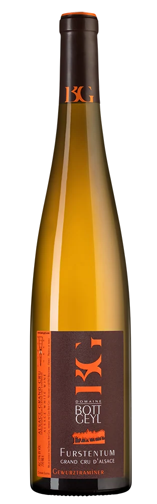 Вино Gewurztraminer Grand Cru Furstentum, Domaine Bott-Geyl, 0,75 л — Франция
