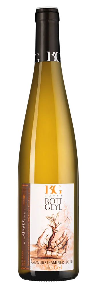 Вино Gewurztraminer Jules Geyl, Domaine Bott-Geyl, 0,75 л — Франция