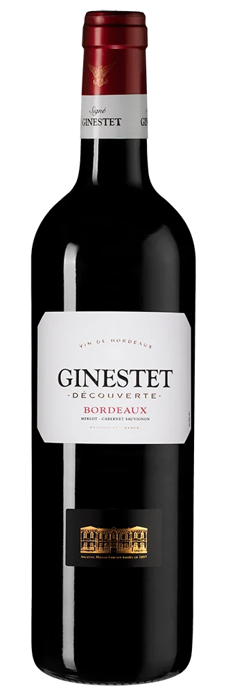 Вино Ginestet Bordeaux Rouge, Maison Ginestet, 0,75 л — Франция
