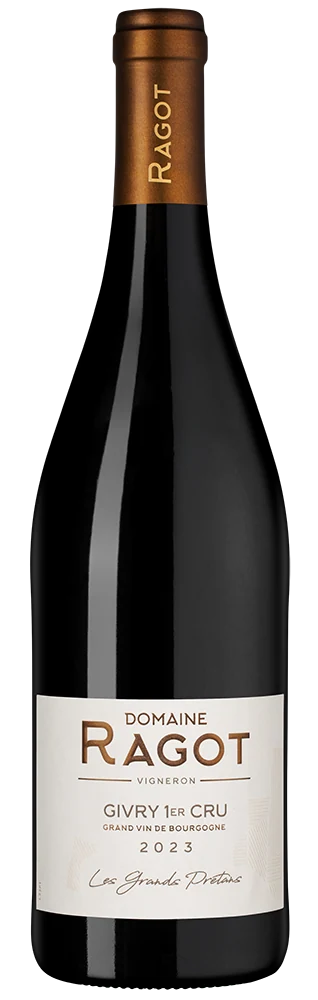 Вино Givry Premier Cru Les Grand Pretans, Domaine Ragot, 0,75 л — Франция