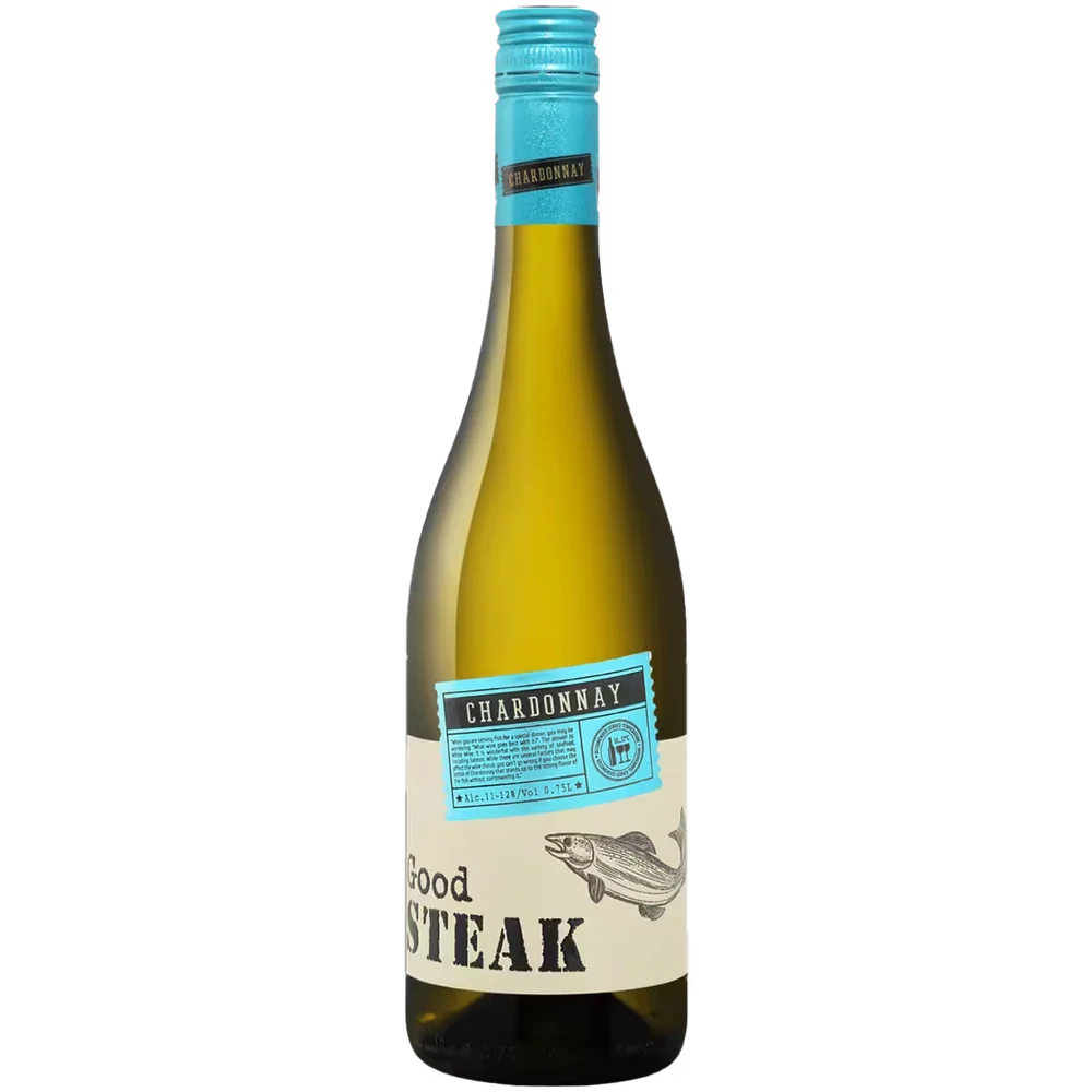 Вино Good Steak Chardonnay белое сухое, 0,75 л — Россия