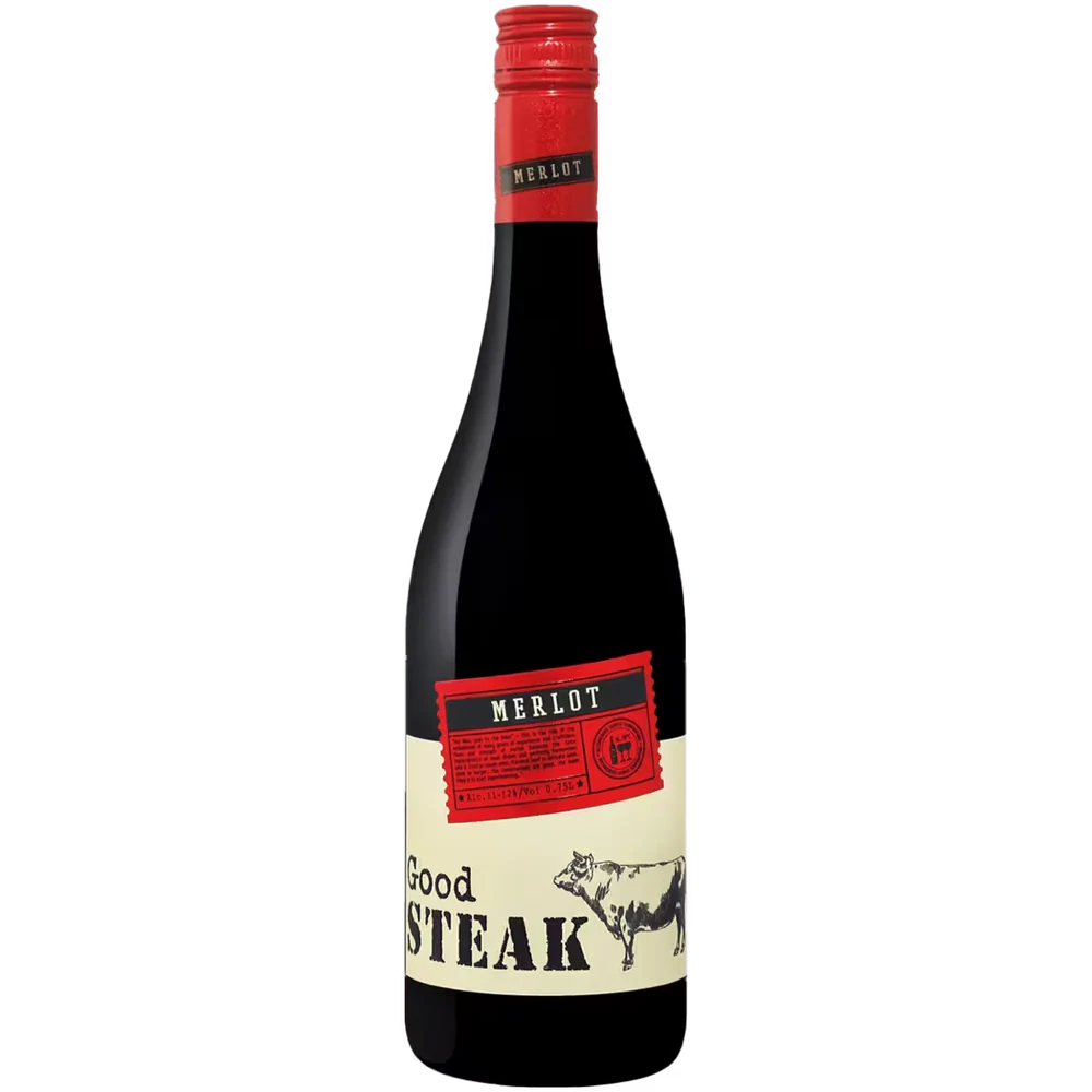 Вино Good Steak Merlot красное сухое, 0,75 л — Россия