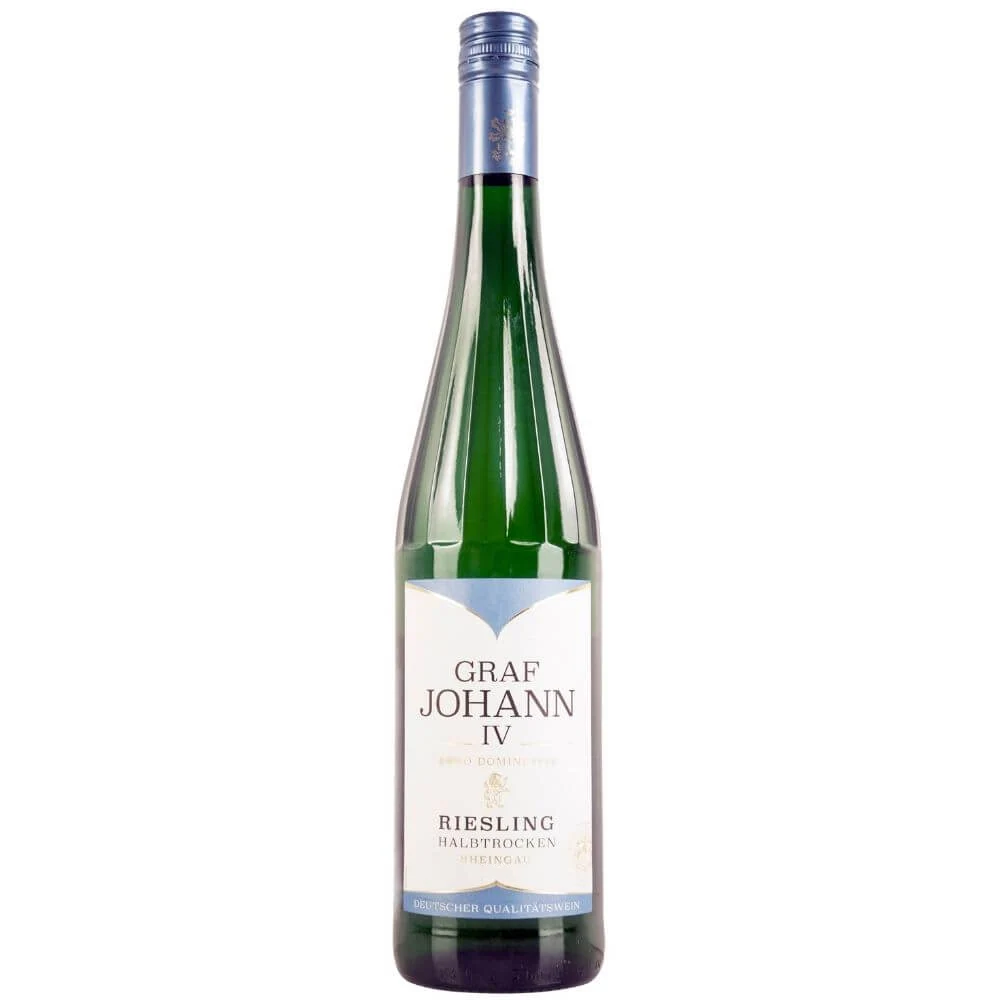 Вино Graf Johann IV Riesling Halbtrocken, 0,75 л — Германия