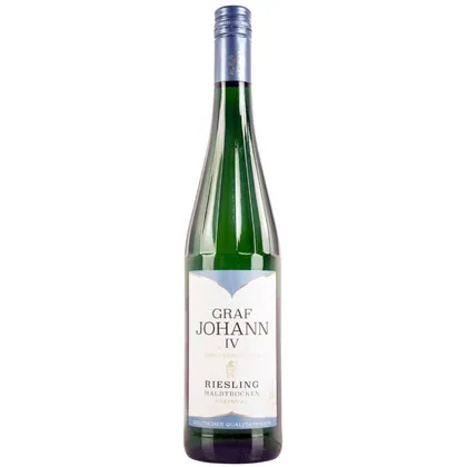 Вино Graf Johann IV Riesling Halbtrocken, 0,75 л — Германия