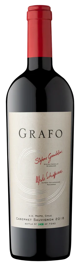 Вино Grafo Сabernet Sauvignon 15%, 0,75 л — Чили