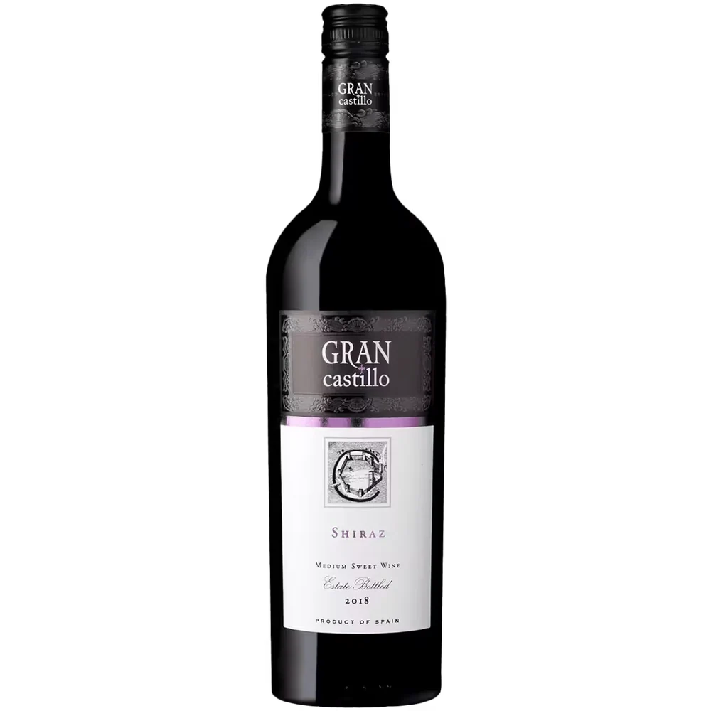 Вино Gran Castillo Shiraz красное полусладкое, 0,75 л — Испания