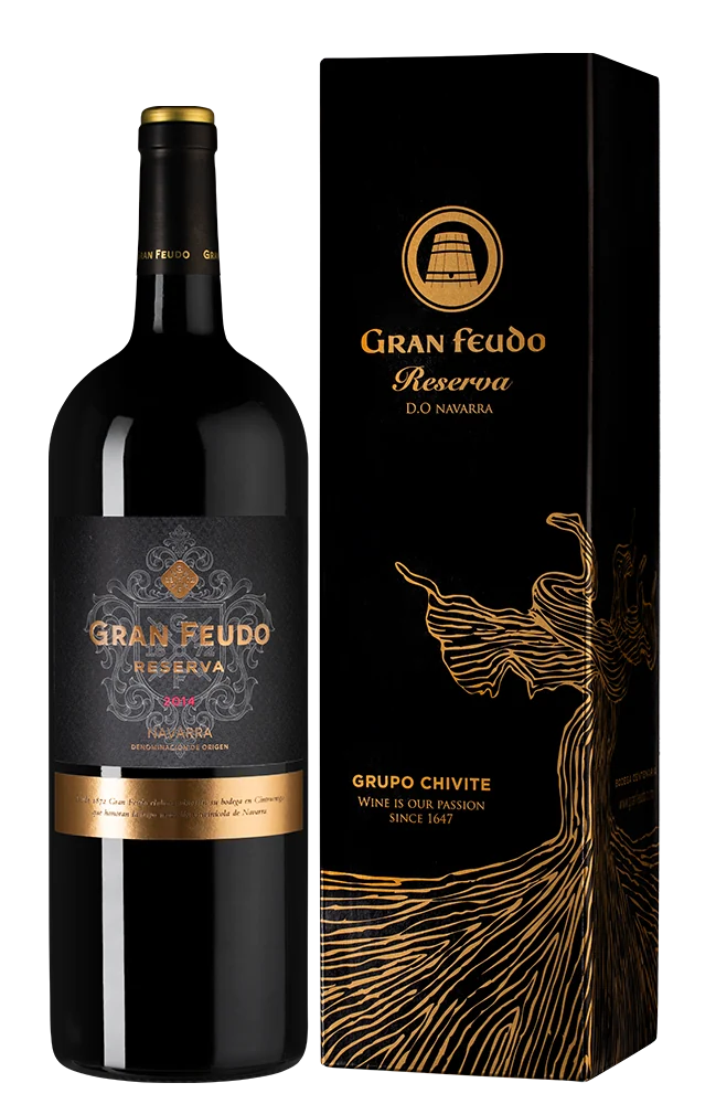 Вино Gran Feudo Reserva в подарочной упаковке, Bodegas Chivite, 1,5 л — Испания