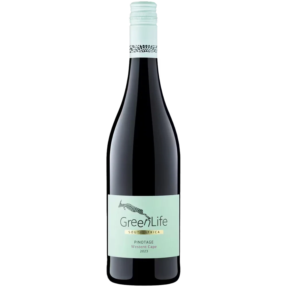 Вино GreenLife Pinotage Western Cape красное полусухое, 0,75 л — ЮАР