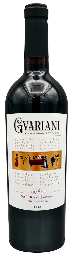 Вино Gvariani Saperavi 13%, 0,75 л — Грузия