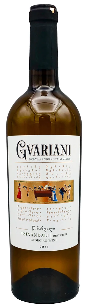Вино Gvariani Tsinandali 12,5%, 0,75 л — Грузия
