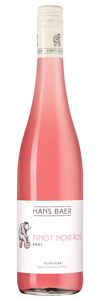 Вино Hans Baer Pinot Noir Rose, Weinkellerei Hechtsheim, 0,75 л — Германия