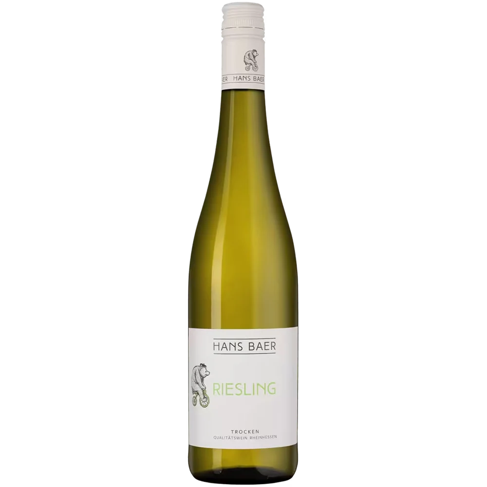 Вино Hans Baer Riesling белое полусухое, 0,75 л — Германия
