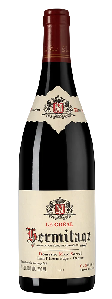 Вино Hermitage Le Greal, Domaine Marc Sorrel, 0,75 л — Франция