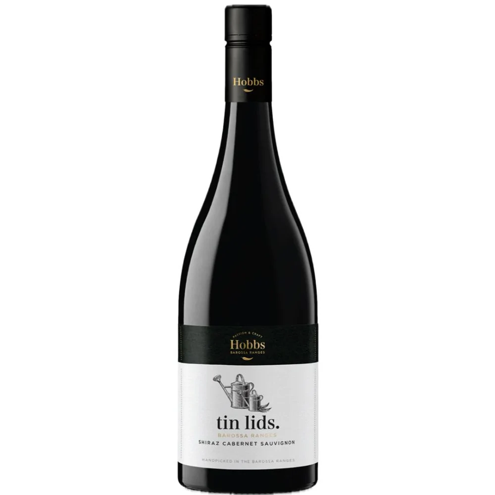 Вино Hobbs tin lids. Barossa Ranges Aria Secca Shiraz, 0,75 л — Австралия