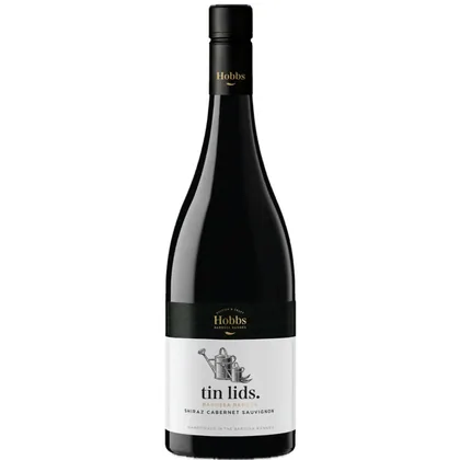 Вино Hobbs tin lids. Barossa Ranges Aria Secca Shiraz, 0,75 л — Австралия