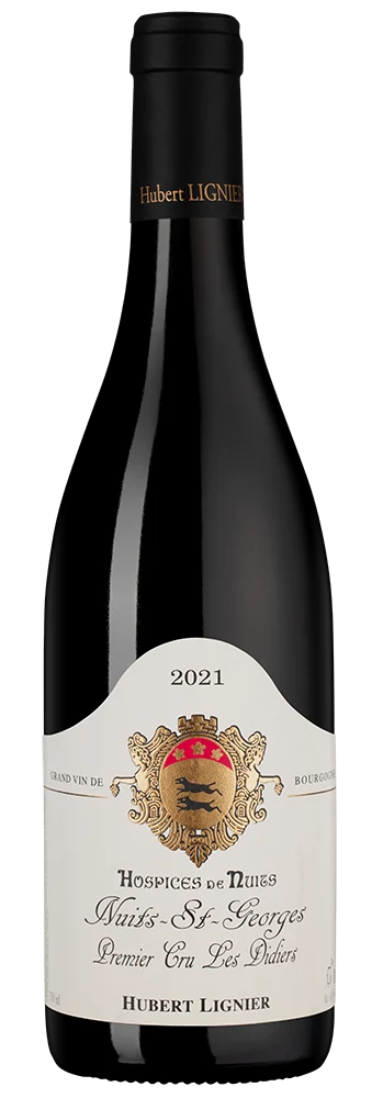 Вино Hospices de Nuits Nuits-Saint-Georges Premier Cru Les Didiers, Domaine Hubert Lignier, 0,75 л — Франция