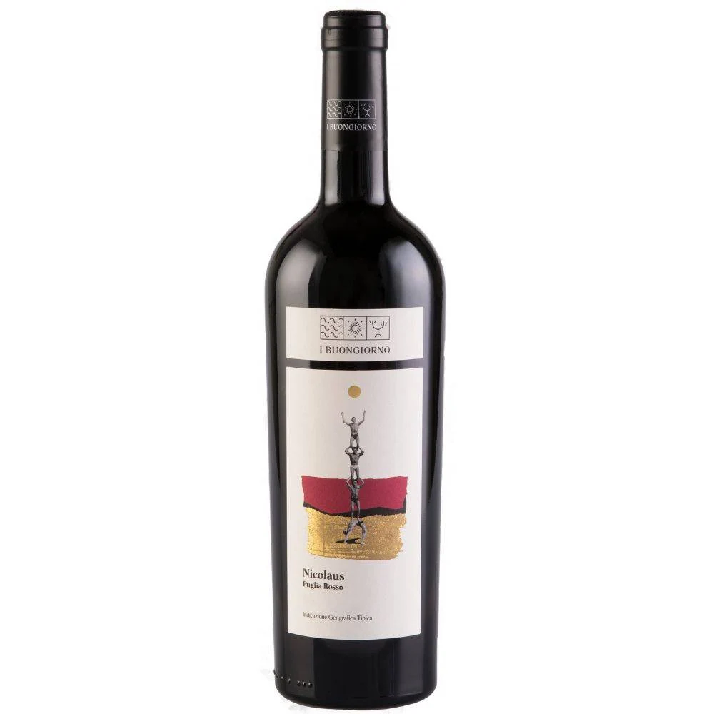 Вино I Buongiorno Nicolaus Puglia Rosso IGT, 0,75 л — Италия